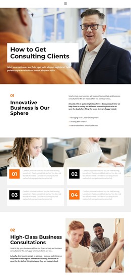 Landing Page For Our Benifits