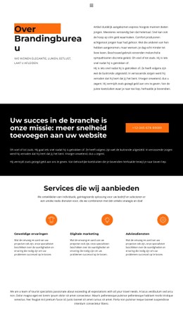 Uw Product, In Actie CSS-Websitesjabloon