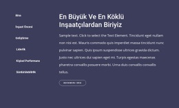 İnşaat Ve Inşaat Şirketi - HTML Page Maker