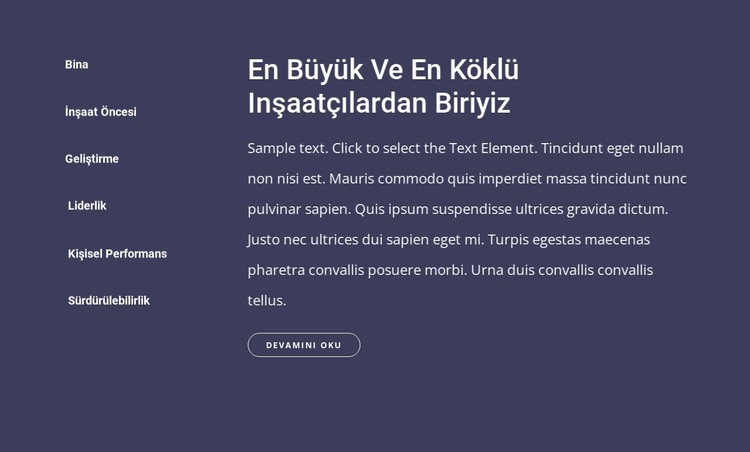 İnşaat ve inşaat şirketi WordPress Teması