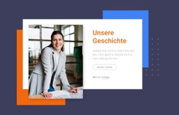 Website-Seite Für Erfahren Sie, Wie Die Geschichte Beginnt