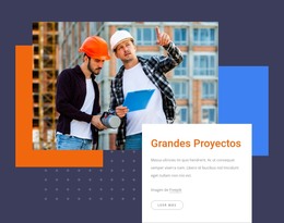 Nuevo Tema Para Grandes Proyectos, Grandes Equipos, Grandes Relaciones.