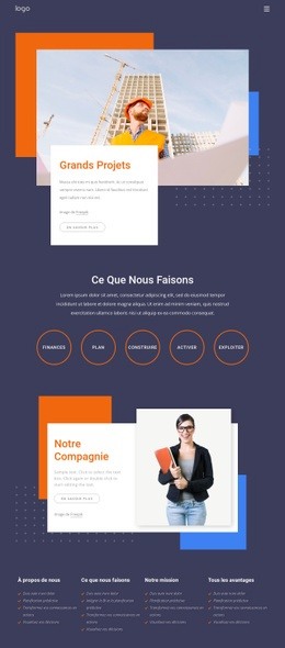 Page De Destination