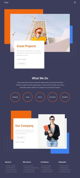 940 Architecture & Building HTML Templates