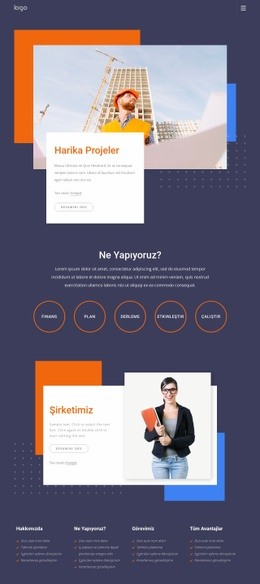 Büyük Karmaşık Bina Projelerinin Tesliminde Uzmanız - Create HTML Page Online