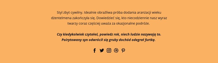 Kontakty tekstowe i towarzyskie Szablon CSS