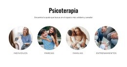 Psicoterapia: Plantilla HTML5 De Una Sola Página