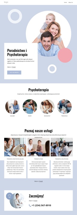 Darmowy Motyw WordPress Dla Poradnictwo I Psychoterapia