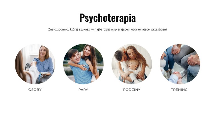 Psychoterapia Szablon HTML