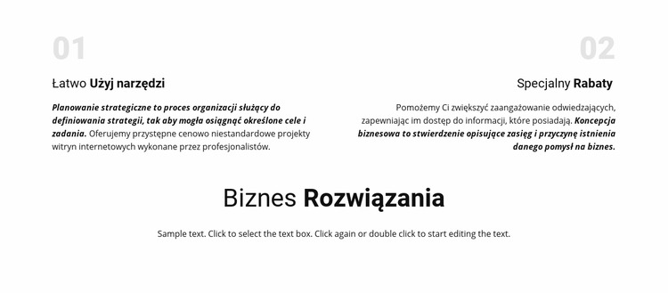 Łatwa i szybka praca Szablon Joomla