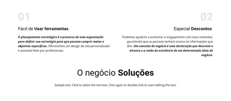 Trabalho fácil e rápido Template CSS