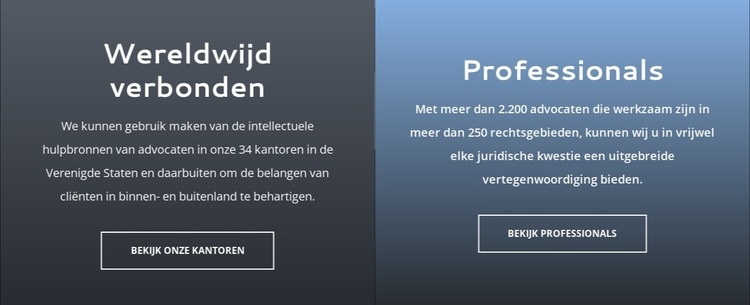 Wereldwijd verbonden HTML5-sjabloon