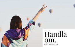 Gratis Nedladdning För Ballongfestival HTML-Mall