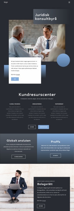 Produktdesigner För Juridisk Konsultbyrå