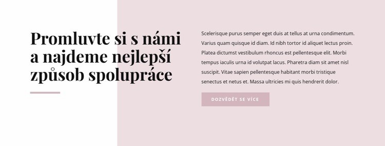 Texty na tvaru Šablona CSS