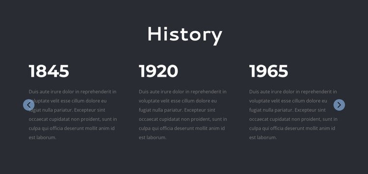 Law firm history CSS Template