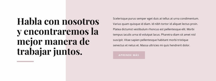 Textos sobre la forma Creador de sitios web HTML