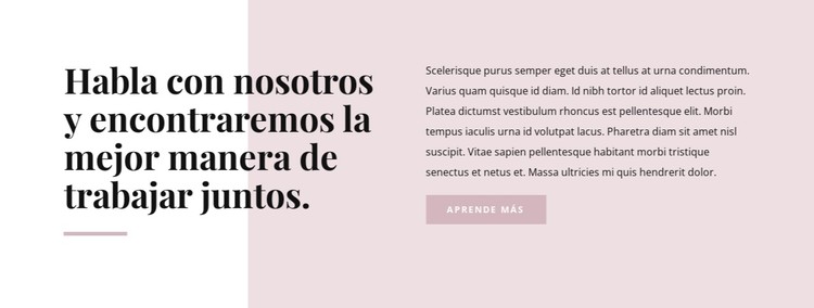 Textos sobre la forma Plantilla CSS