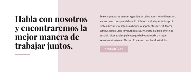 Textos sobre la forma Plantilla HTML