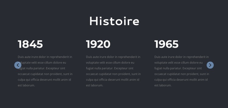 Histoire du cabinet d'avocats Modèle Joomla