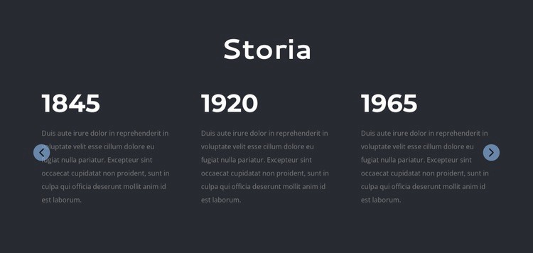 Storia dello studio legale Costruttore di siti web HTML