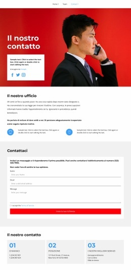 Progettazione Del Sito Web Per Sii Il Primo Gruppo