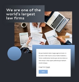 A Full-Service International Law Firm - Premium Joomla Template