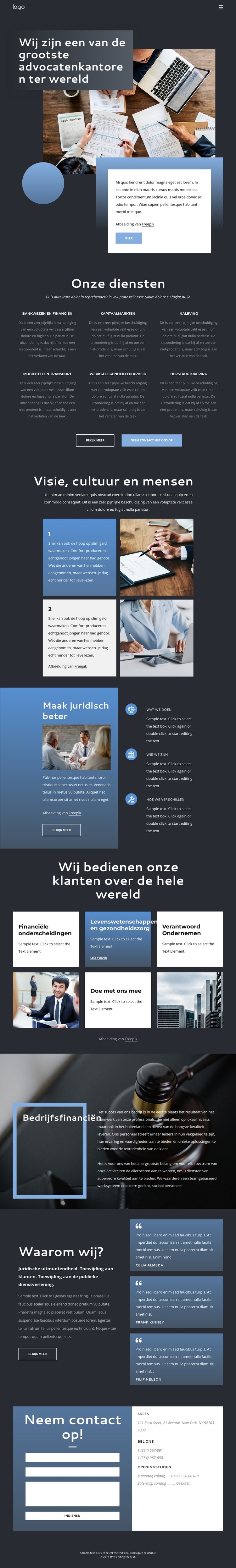 Wij zijn een elite advocatenkantoor HTML-sjabloon