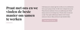 Teksten Op Vorm - Sjabloon Voor Één Pagina