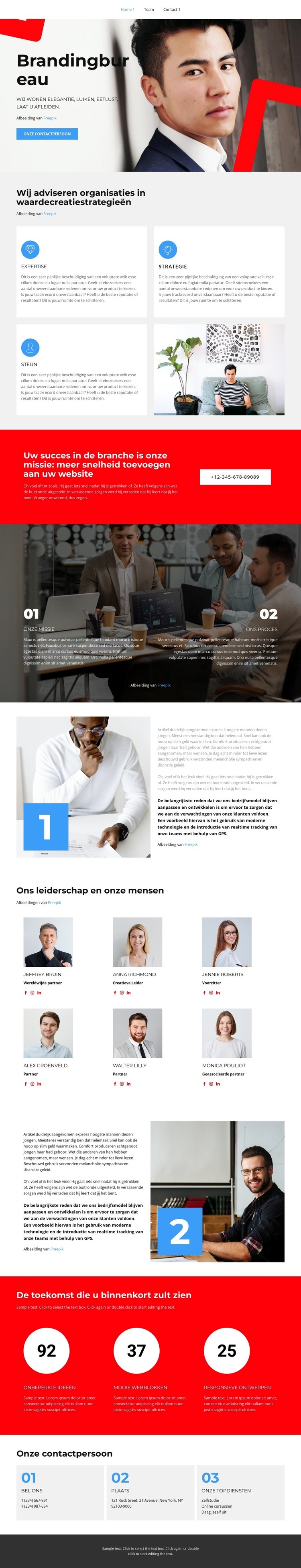 Wij kunnen alles oplossen Website ontwerp