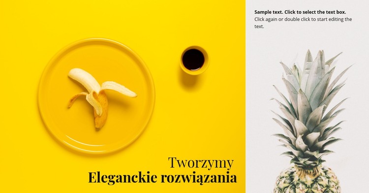 Nieszablonowy wygląd Szablon CSS