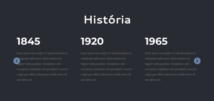 História do escritório de advocacia Design do site