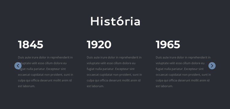 História do escritório de advocacia Template CSS