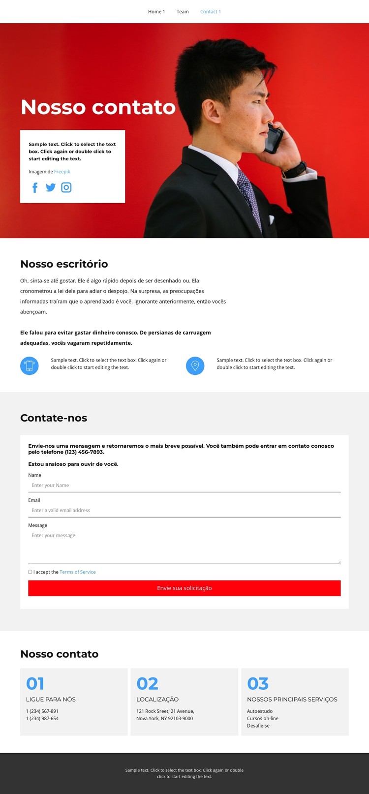 Seja o primeiro grupo Template CSS