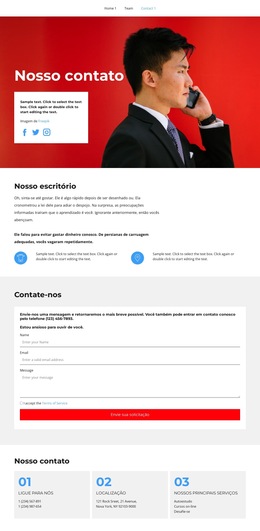 Seja O Primeiro Grupo - Modelo De Site Comercial Premium