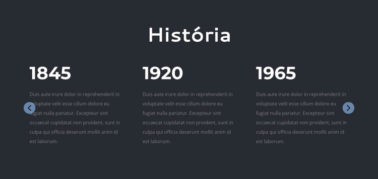 História do escritório de advocacia Modelo de uma página