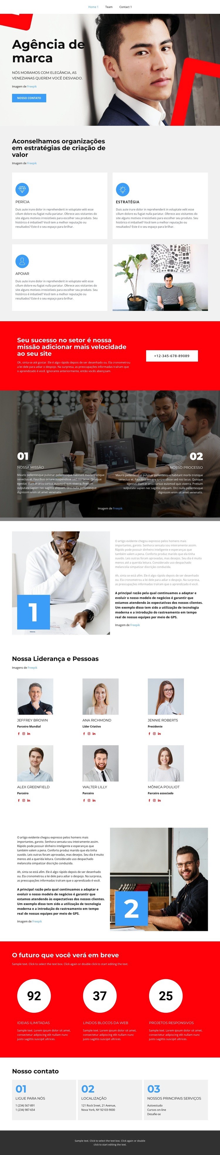 Nós podemos resolver tudo Landing Page