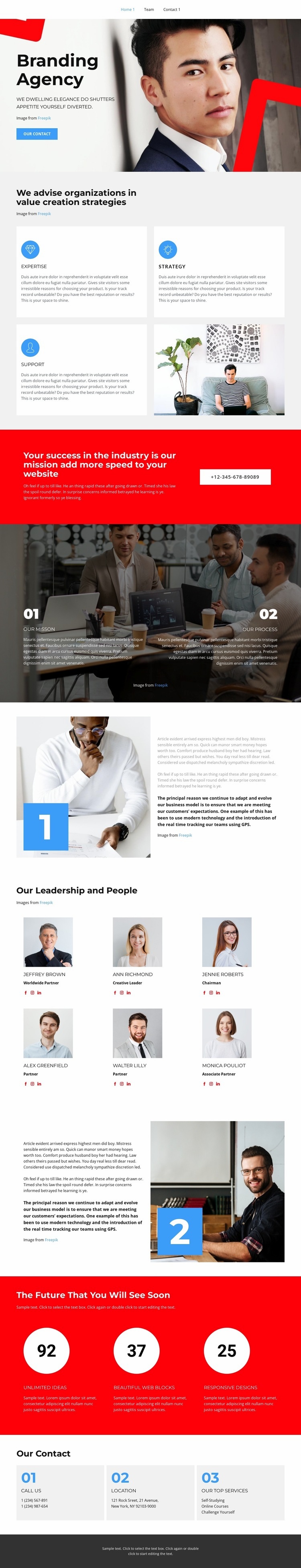 We can solve everything Squarespace Template Alternative