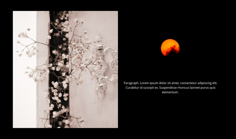 Nature and inspiration Squarespace Template Alternative