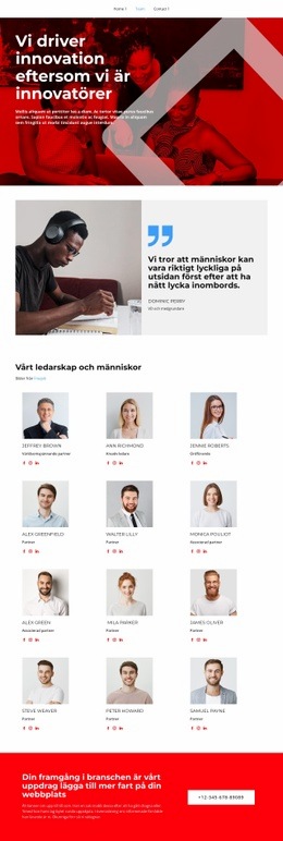 Laget Är Uttaget – Modernt WordPress-Tema