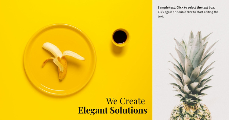 Unconventional look Web Design