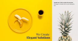 Unconventional Look Web Page Design