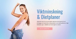 Responsiv HTML För Kost Och Viktminskning