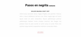 Dos Texto De Encabezado Y Un Botón - HTML Website Maker