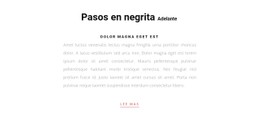 HTML5 Gratuito Para Dos Texto De Encabezado Y Un Botón