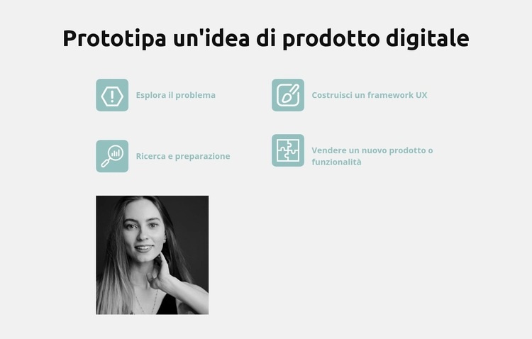 Idee per un business di successo Modello HTML5