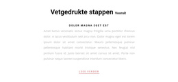 Twee Koptekst En Een Knop - Gratis WordPress-Thema