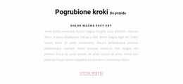 Dwa Nagłówki I Przycisk - HTML Website Maker