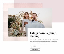 Nasza Agencja Ślubna - Strona Docelowa
