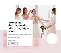 Planowanie Ślubu I Projektowanie Wydarzeń - Szablon Strony HTML